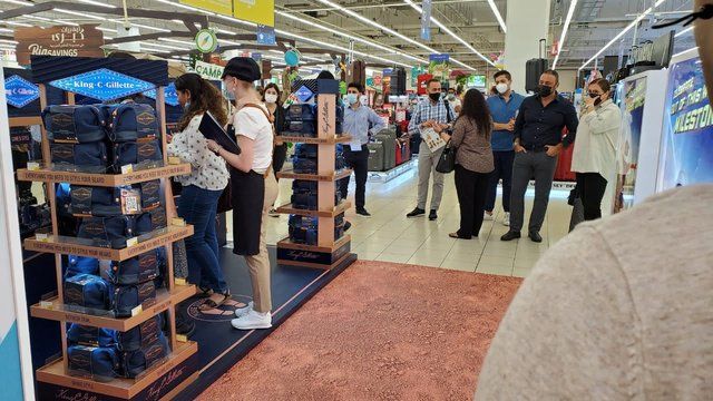 A grooming aisle that became a destination.