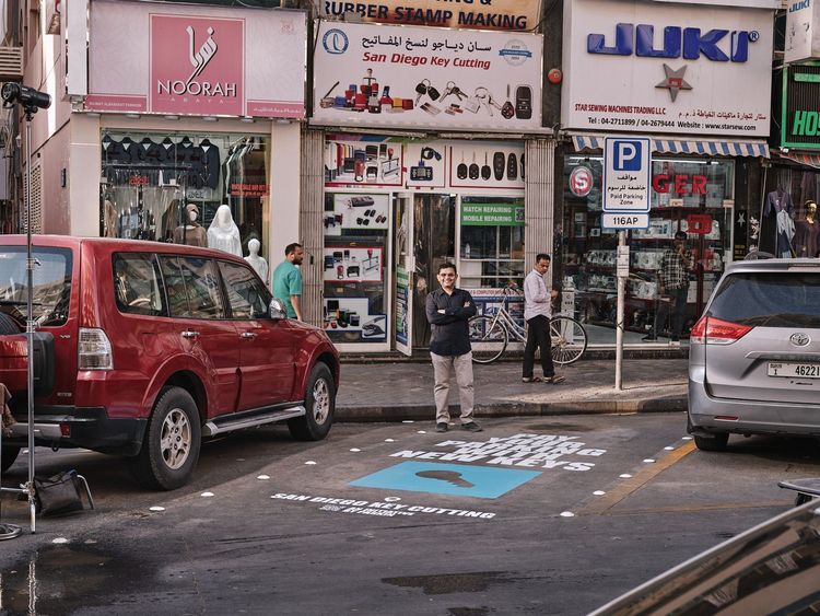 A street-level launch for a citywide idea.